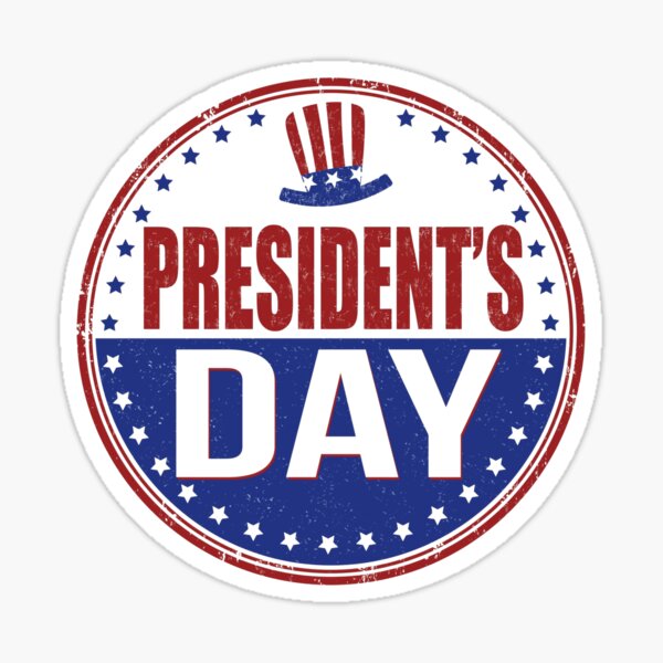 "Presidents' Day 2022 " Sticker for Sale by shopphoto Redbubble