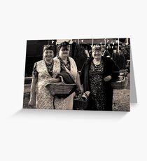 Rosies at War Weekend Pickering Yorkshire Greeting Card