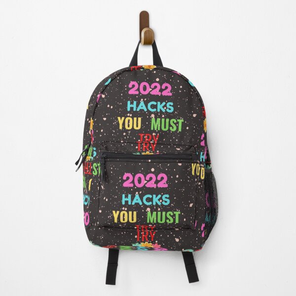 Item preview, 2022 Hacks you must try-funny colorful quotes designed and sold by Alreweny.