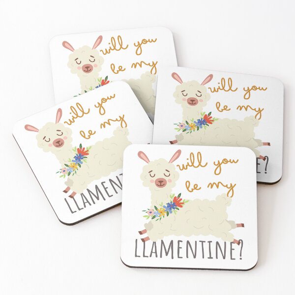 Item preview, Will You Be My Llamentine? designed and sold by SweetAndSpice.