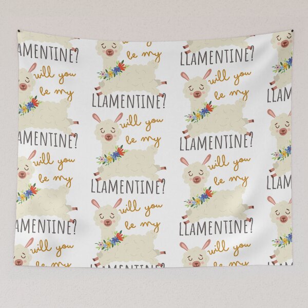 Item preview, Will You Be My Llamentine? designed and sold by SweetAndSpice.