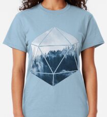 D20 - Misty Treetops Classic T-Shirt