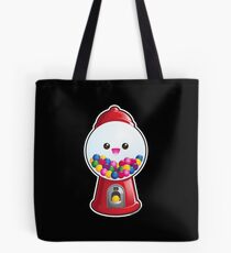 Kawaii Gum Ball Machine Tote Bag