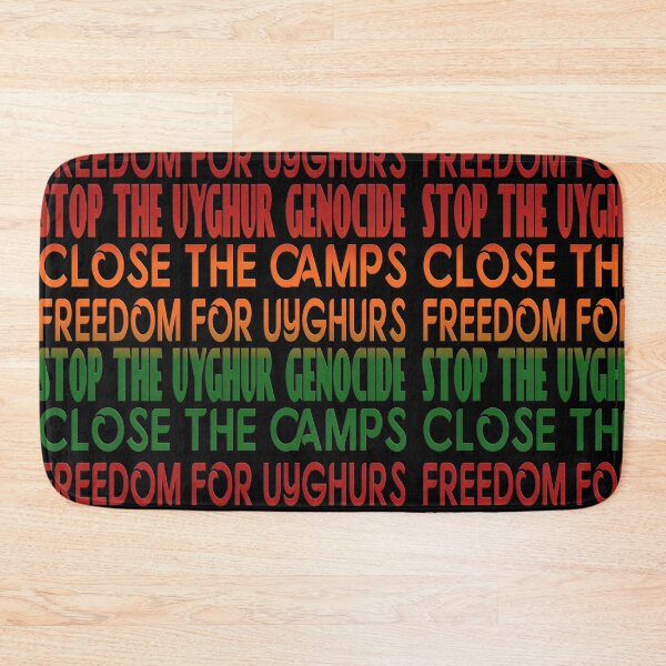 Item preview, FREEDOM FOR UYGHURS - STOP THE UYGHUR GENOCIDE - CLOSE THE CAMPS. designed and sold by Ralek.