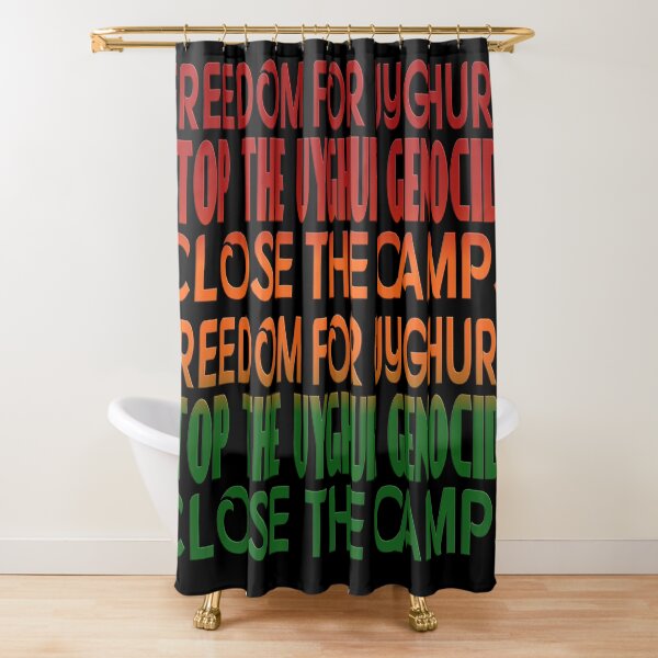 Item preview, FREEDOM FOR UYGHURS - STOP THE UYGHUR GENOCIDE - CLOSE THE CAMPS. designed and sold by Ralek.