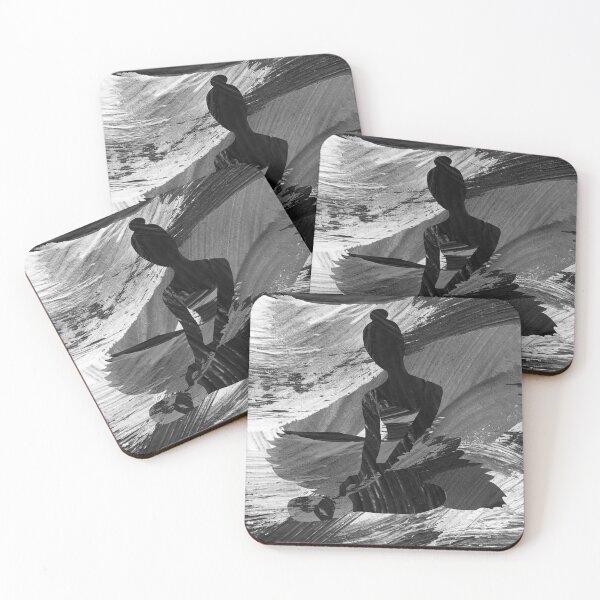Item preview, Ballerina Art on Canvas in Black and White designed and sold by M-Infinite.