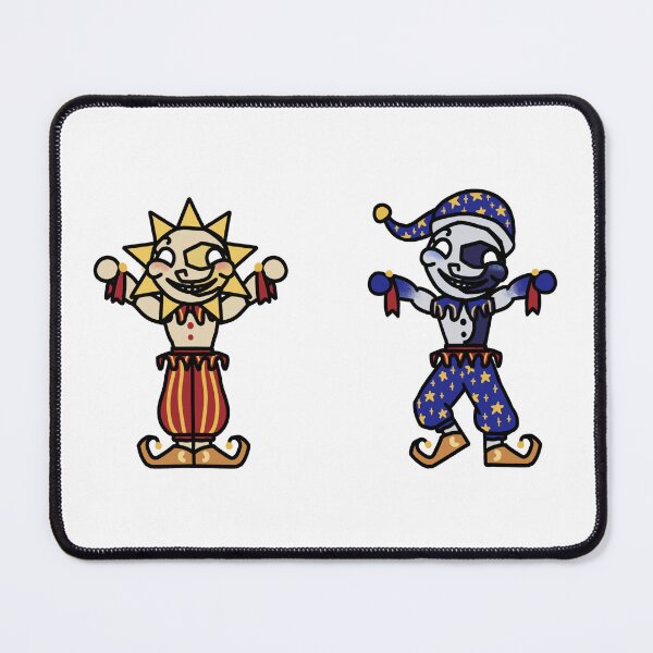 Item preview, FNAF Security Breach Chibis - Sun and Moon designed and sold by emptymasksart.