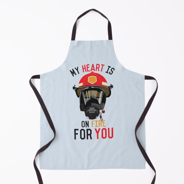 Item preview, My Heart Is On Fire For You | Funny Valentines Day Quotes For Firefighters | Funny Valentines Day Quotes For Firefighters designed and sold by DrawingBoard.