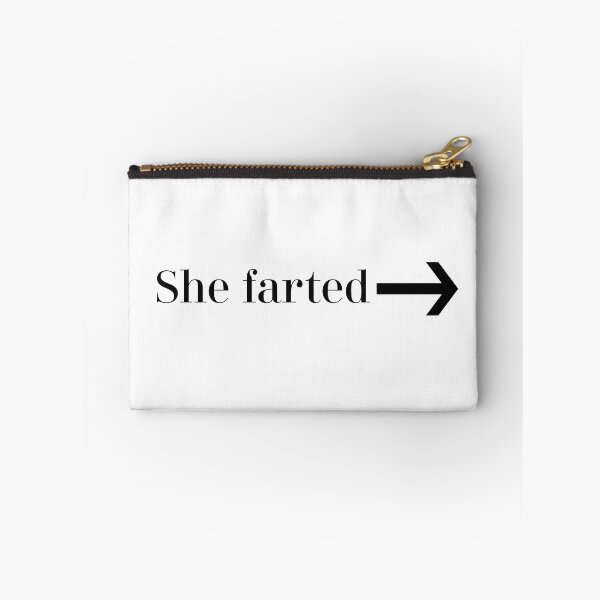Item preview, She farted, funny shirts designed and sold by TheFancyLabel.