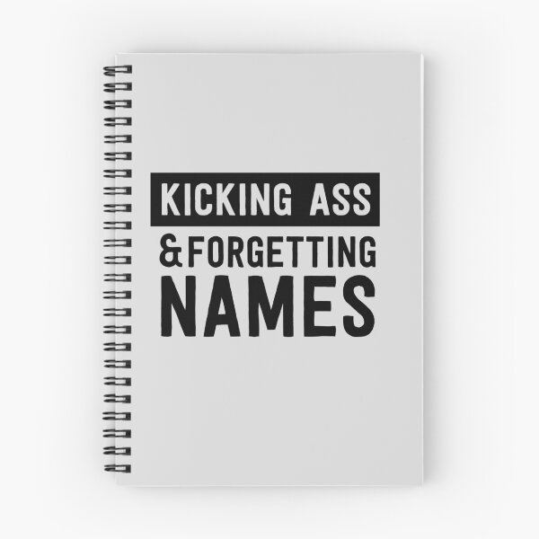 Item preview, Kicking ass and forgetting names designed and sold by wondrous.