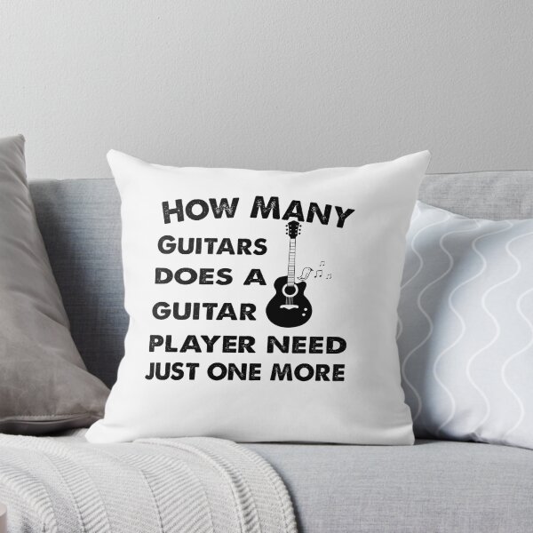 Item preview, How Many Guitars Does a Guitar Player Need Just One More designed and sold by MGHdesign.