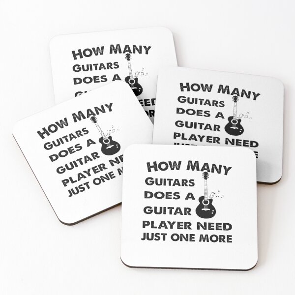 Item preview, How Many Guitars Does a Guitar Player Need Just One More designed and sold by MGHdesign.
