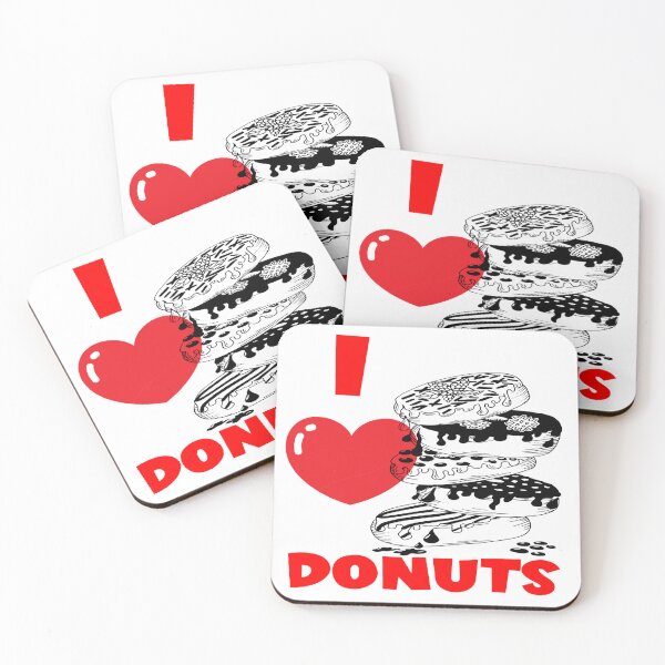 Item preview, i Love Donuts designed and sold by davidmurtagh.