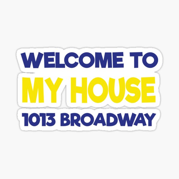 Item preview, Welcome to my house SDT designed and sold by fkastenbaum.