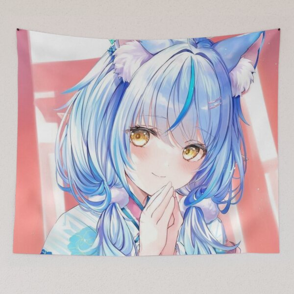 Item preview, Cat Lamy in Kimono || Anime Girl designed and sold by AszaAri.