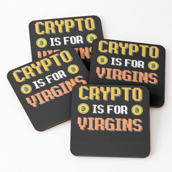 Item preview, Crypto is for Virgins designed and sold by ILLYL Creatives.