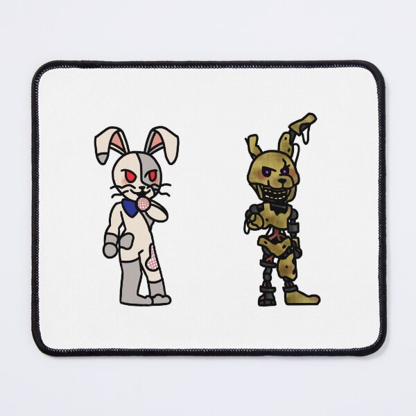 Item preview, FNAF Security Breach Chibis - Vanny and Burntrap designed and sold by emptymasksart.