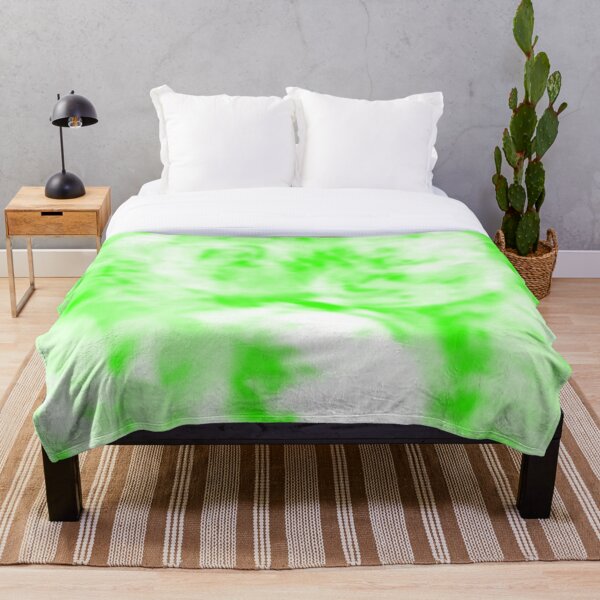 Item preview, Cool Green Color Abstract Oil Paint designed and sold by UmiMirai.