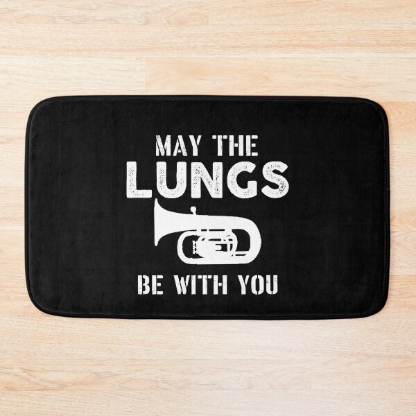 Item preview, Tuba Player Gift, may the lungs be with you Tubaist Funny Musician  Band Gift  Funny Rude Offensive saying, designed and sold by joygift369.