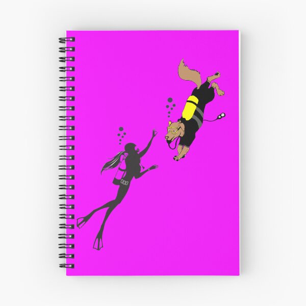 Item preview, Scuba diving dog dogs - gift idea for dogs and scuba diving lovers - Underwater Adventure Awaits - Dive Buddy Duo designed and sold by Live  Today.