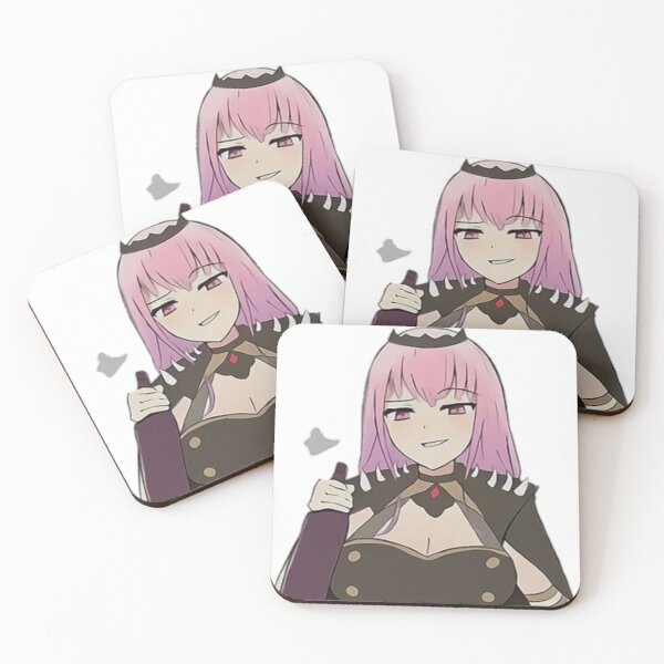 Item preview, Drinking Calli || Anime Girl designed and sold by AszaAri.