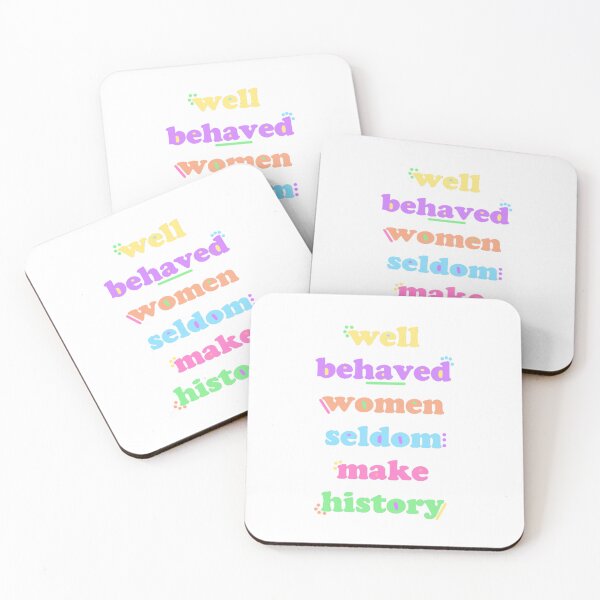 Item preview, well behaved women quote designed and sold by violetsareblue8.
