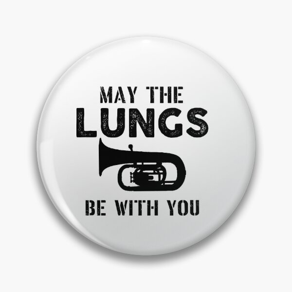 Item preview, Tuba Player Gift, may the lungs be with you Tubaist Funny Musician  Band Gift  Funny Rude Offensive saying, designed and sold by joygift369.
