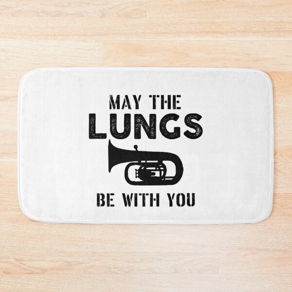 Item preview, Tuba Player Gift, may the lungs be with you Tubaist Funny Musician  Band Gift  Funny Rude Offensive saying, designed and sold by joygift369.