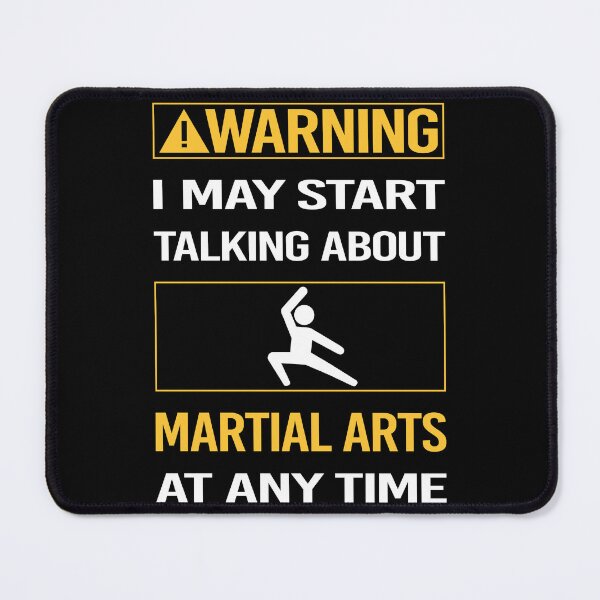 Item preview, Funny Warning Martial Arts designed and sold by ArydeaNoriega.
