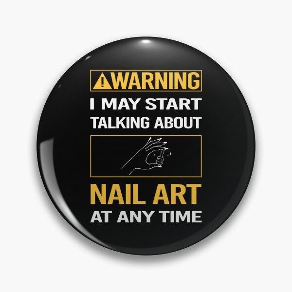 Item preview, Funny Warning Nail Art Nail Tech Nails Manicure Manicurist Pedicure Pedicurist designed and sold by ArydeaNoriega.