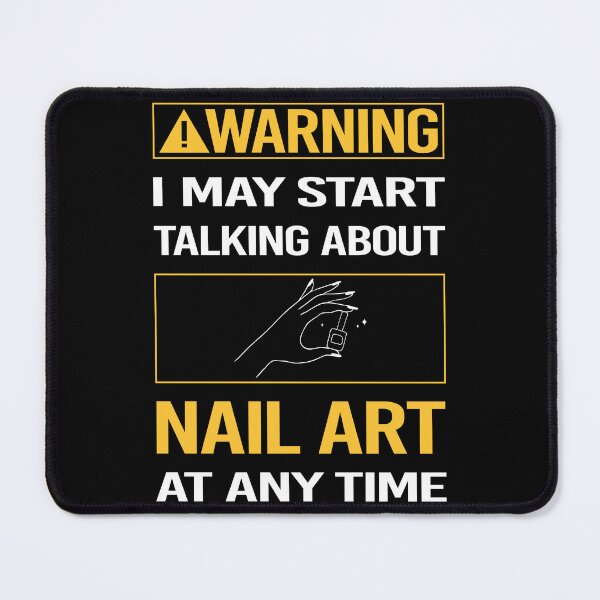 Item preview, Funny Warning Nail Art Nail Tech Nails Manicure Manicurist Pedicure Pedicurist designed and sold by ArydeaNoriega.