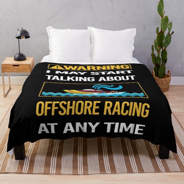 Item preview, Funny Warning Offshore Racing designed and sold by ArydeaNoriega.