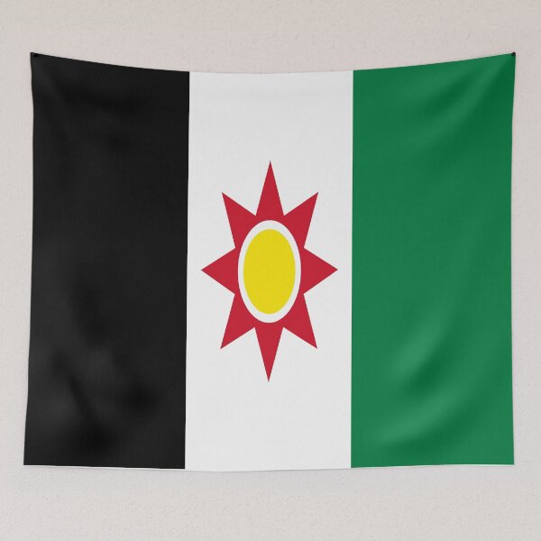 Item preview, Historical Flag of Iraq (1959-1963) designed and sold by Freihalt.
