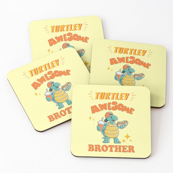 Item preview, Turtley Awesome Brother - Animal Funny Quotes designed and sold by Cawaiico.
