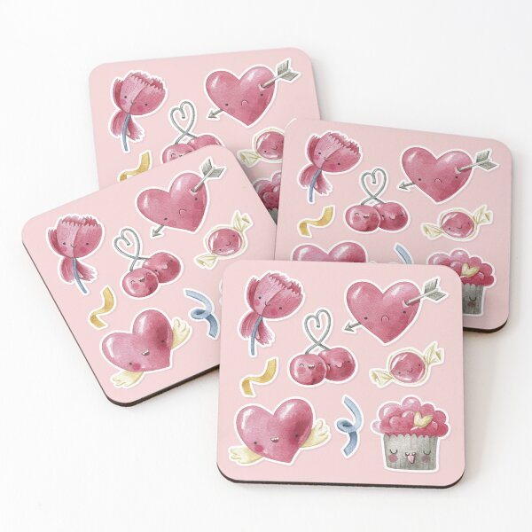 Item preview, Cute Romantic Elements  designed and sold by soumayajp.