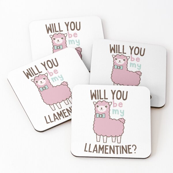 Item preview, Will You Be My Llamentine? designed and sold by SweetAndSpice.