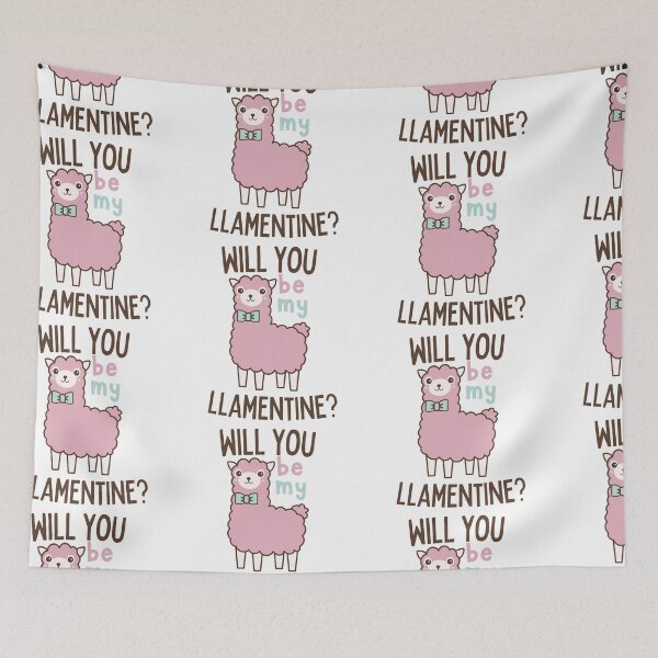 Item preview, Will You Be My Llamentine? designed and sold by SweetAndSpice.