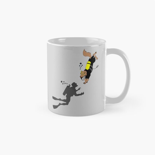 Item preview, Scuba diving dog dogs - gift idea for dogs and scuba diving lovers - Underwater Adventure Awaits - Dive Buddy Duo designed and sold by Live  Today.