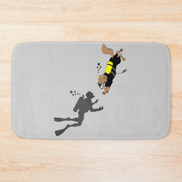 Item preview, Scuba diving dog dogs - gift idea for dogs and scuba diving lovers - Underwater Adventure Awaits - Dive Buddy Duo designed and sold by Live  Today.