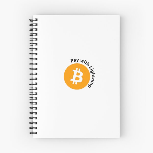Item preview, Pay with Lightning (Bitcoin Network / Lightning Network) circle designed and sold by NautilusMare.