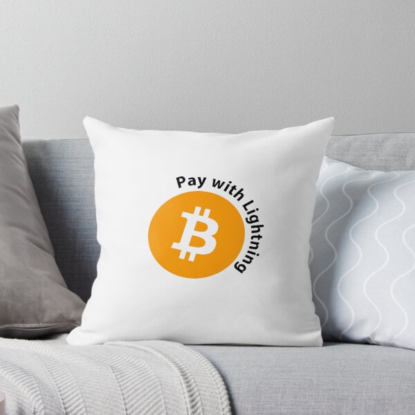 Item preview, Pay with Lightning (Bitcoin Network / Lightning Network) circle designed and sold by NautilusMare.