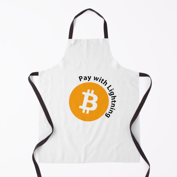 Item preview, Pay with Lightning (Bitcoin Network / Lightning Network) circle designed and sold by NautilusMare.