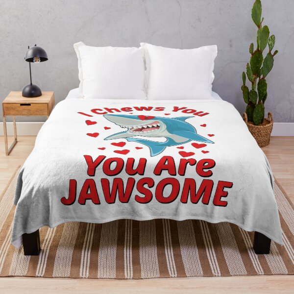 Item preview, Funny Shark Lover Quote, I Chews You Design Cool Shark Lover designed and sold by Estrytee.