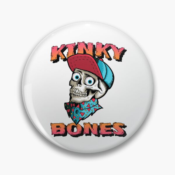 Item preview, Kinky bones funny-skull streetwear designed and sold by deluxis.