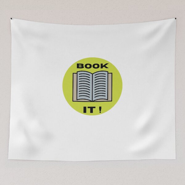 Item preview, book it pizza hut designed and sold by beautifulworld9.