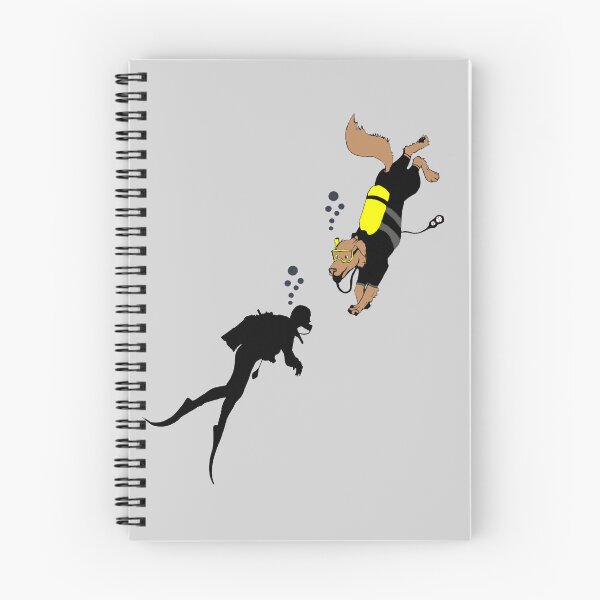 Item preview, Scuba diving dog dogs - gift idea for dogs and scuba diving lovers - Underwater Adventure Awaits - Dive Buddy Duo designed and sold by Live  Today.