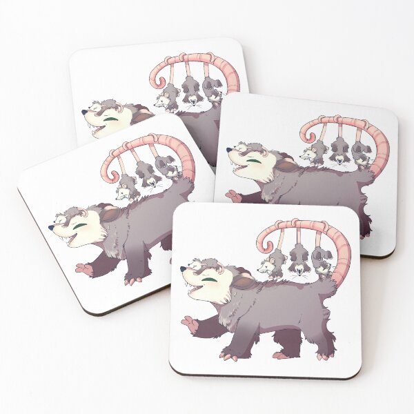 Item preview, Opossum Family designed and sold by cutepencilcase.