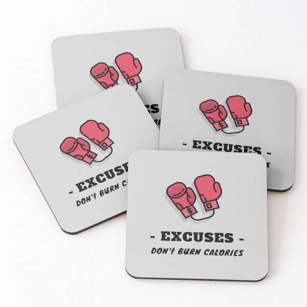 Item preview, Excuses, Don't Burn Calories designed and sold by Cute-Jory-Store.