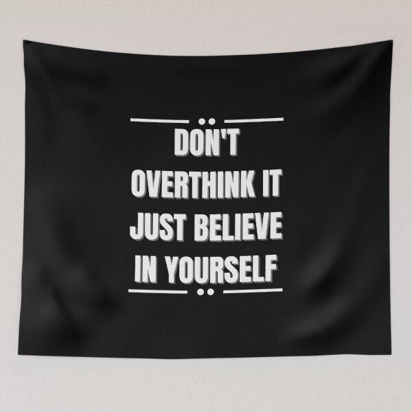 Item preview, Don't Overthink it designed and sold by StylishhCat.