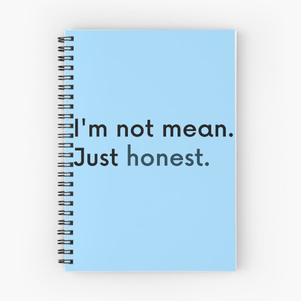 Item preview, "Just Honest" Sarcastic designed and sold by SaamyaTyagi.
